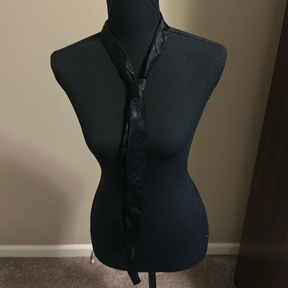 Black Men’s Silk Tie